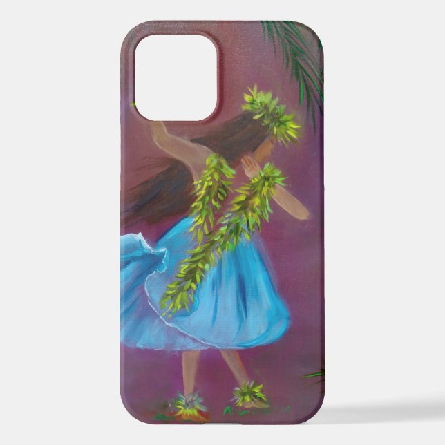 Hula Skirt iPhone 12 Hülle (Rückseite)