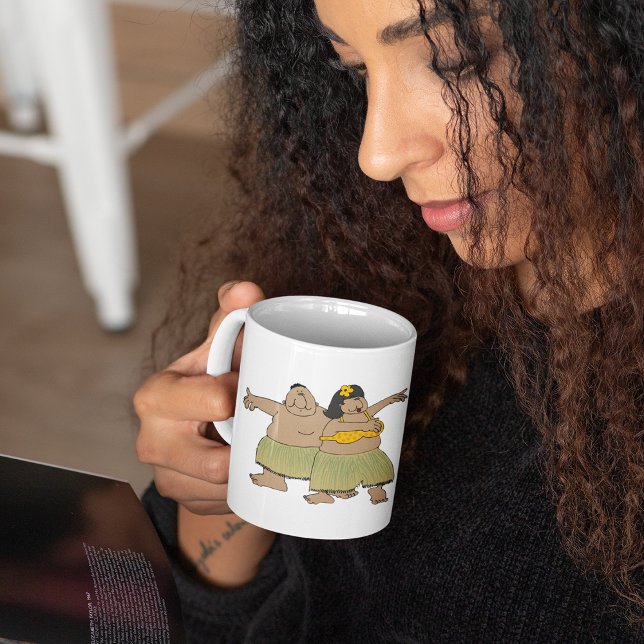 Hula-Tänzer Kaffeetasse (Von Creator hochgeladen)
