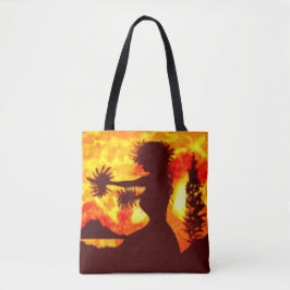 Hula-Tänzerin Tasche