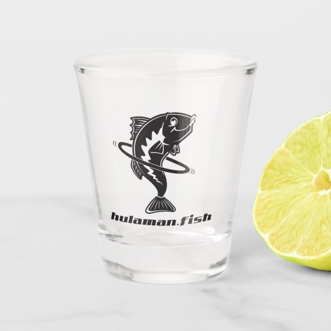 HulaMan Shot Glass Schnapsglas (Vorderseite)