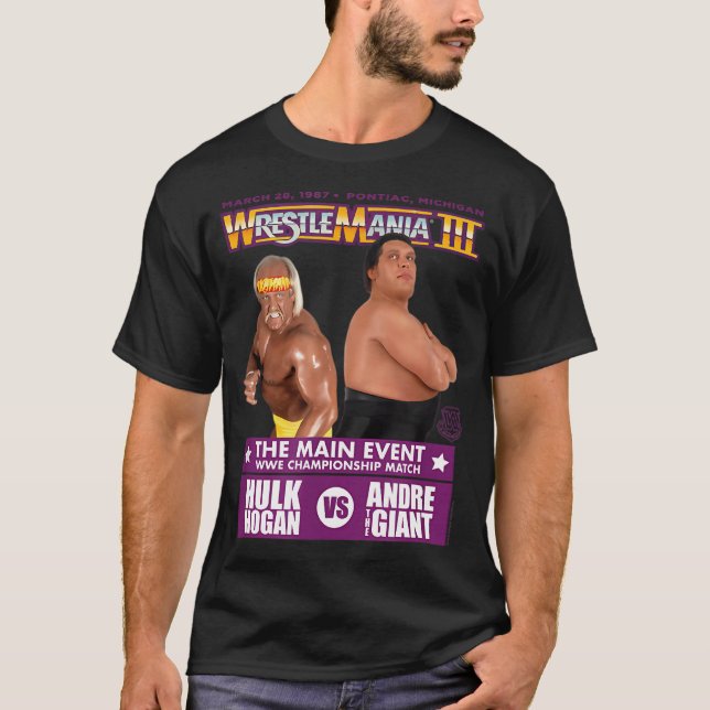 Hulk Hogan Vs Andre The T-Shirt (Vorderseite)