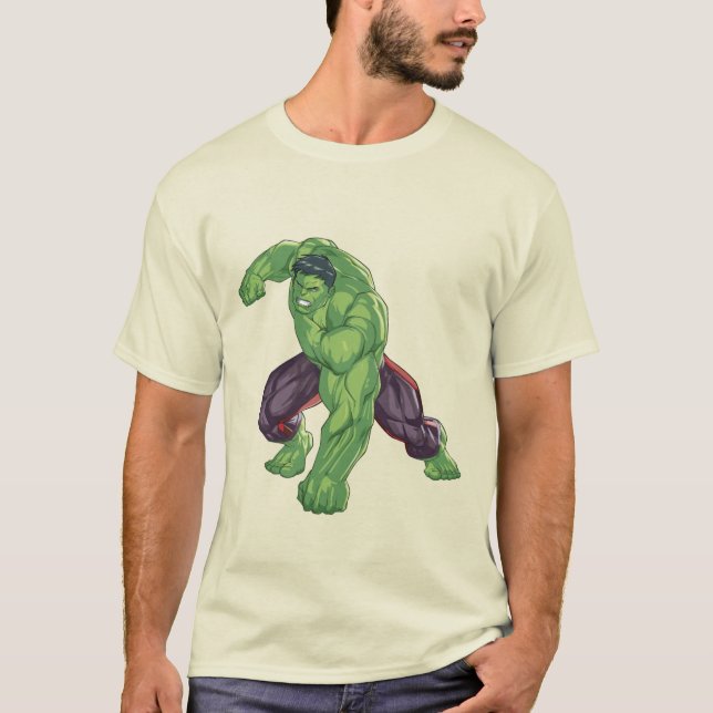 Hulk Smash Graphic T-Shirt (Vorderseite)