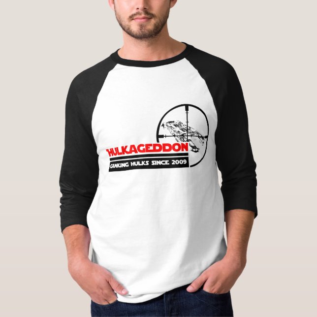 Hulkageddon Raglan T-Shirt (Vorderseite)