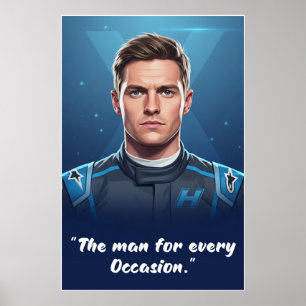Hülkenberg-Zitatposter Poster