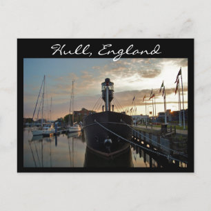Hull Marina, Sunset [Postkarte] Postkarte