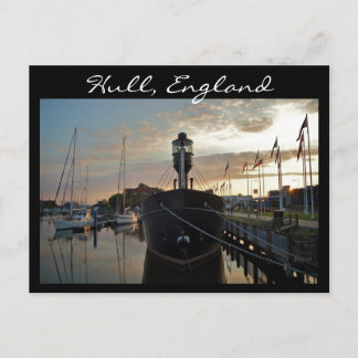 Hull Marina, Sunset [Postkarte] Postkarte