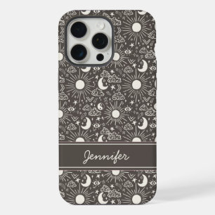 Hülle für Celestial Sun & Moon Phone Benutzerdef iPhone 15 Pro Max Hülle