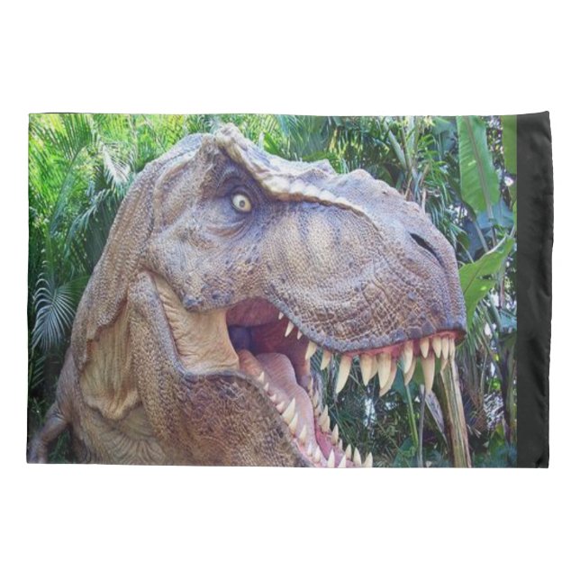 Hüllen für Kinder mit Dinosaurier Kissenbezug (Rückseite)