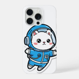 Hüllen für Telefone Süßer Astronaut Katzen iPhone 15 Pro Hülle