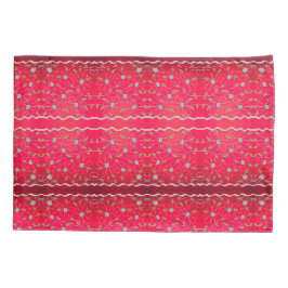 Hüllen mit Grau und Fuschia Pink Kissenbezug