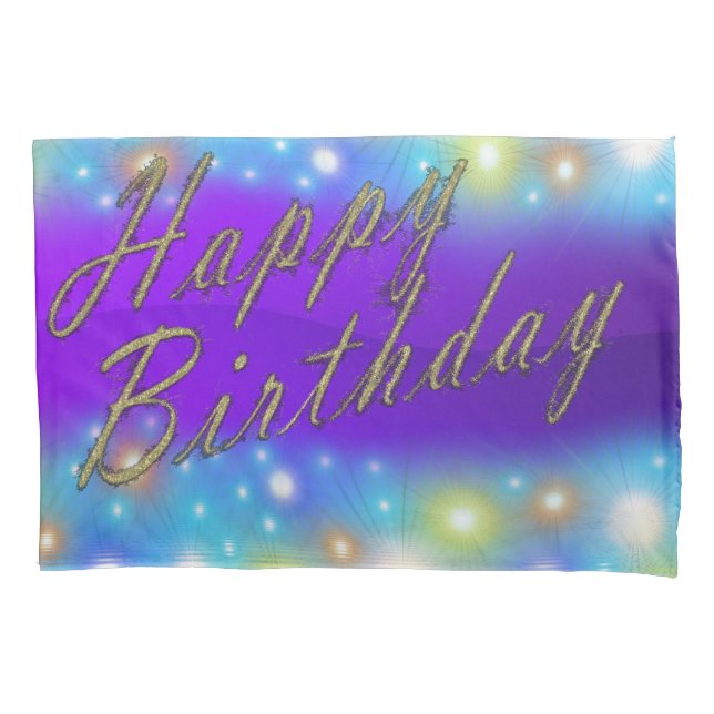 Hüllen zum Geburtstag Kissenbezug (Vorderseite)