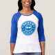 Hülse Jersey Raum Hipsters® Frauen des Logo-3/4 T-Shirt (Vorderseite)