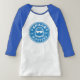 Hülse Jersey Raum Hipsters® Frauen des Logo-3/4 T-Shirt (Laydown)