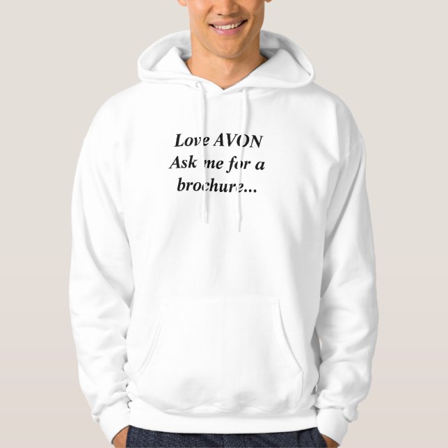 Hülsen-Damen-Schweiss-Shirt AVON langes Hoodie (Vorderseite)
