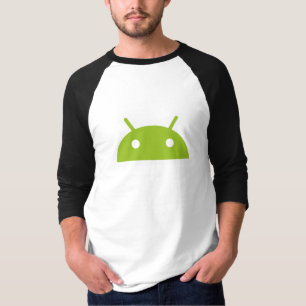 Hülsen-der Männer des Android-3/4 das T-Stück T-Shirt