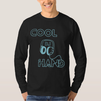 Hülsen-Shirt DJ langes coole Hand T-Shirt