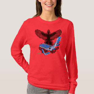 Hülsen-Shirt Phoenix steigendes langes Damen-II T-Shirt