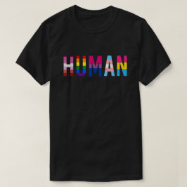 Humain LGBTQ+ Pride Month - Transgender, Lesbisch, T-Shirt