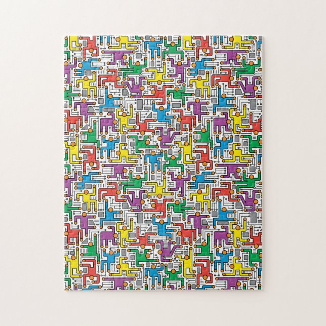 Human Circuit Board (Vertikal)