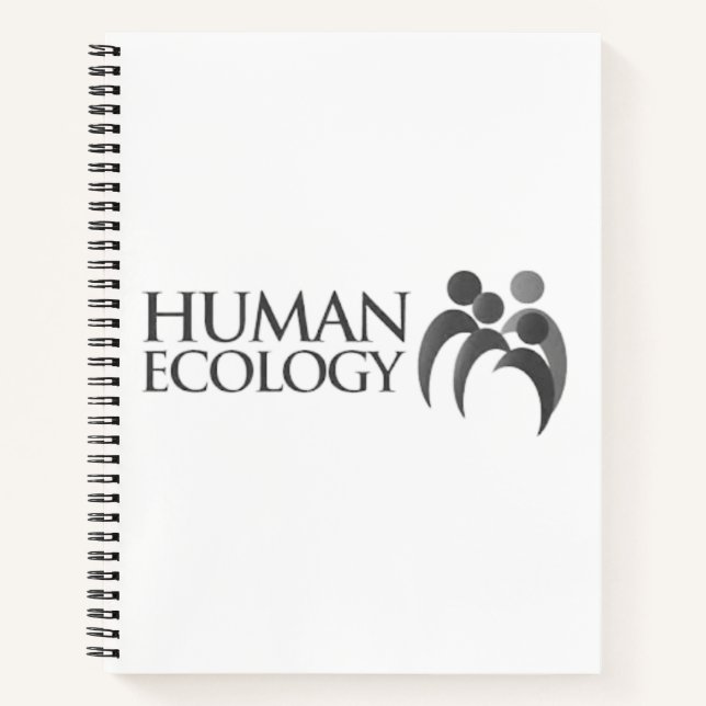 Human Ecology Notebook Notizbuch (Vorderseite)