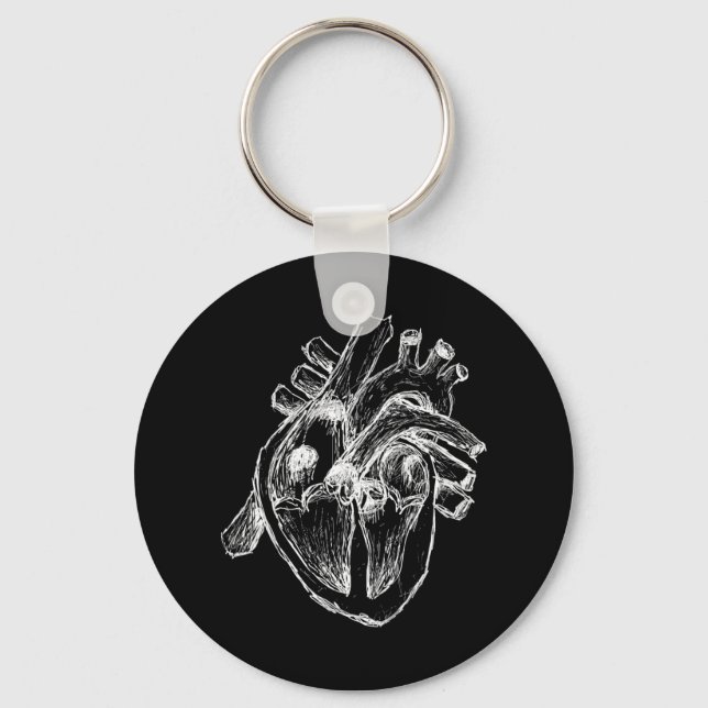 Human Heart Schlüsselanhänger (Vorderseite)