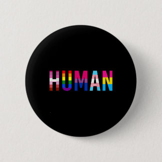 Human Lgbt Flag Gay Pride Month Transgender Button