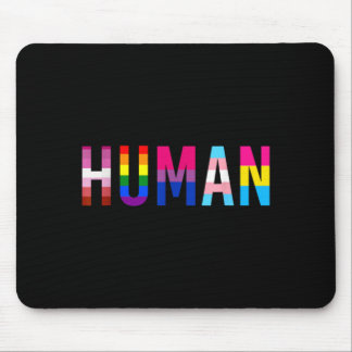 Human Lgbt Flag Gay Pride Month Transgender Mousepad