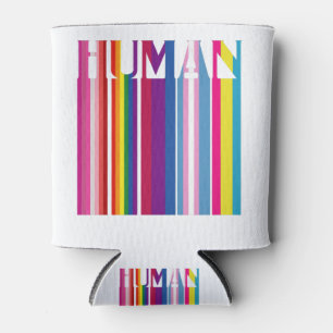 HUMAN LGBT Flag Gay Pride Transgender Rainbow Dosenkühler