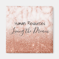 Human Resources Living the Dream Work Office