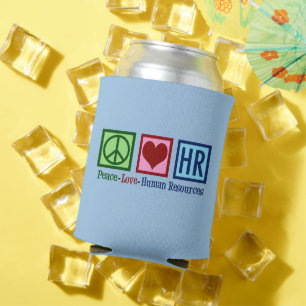 Human Resources Peace Liebe HR Office Blue Dosenkühler