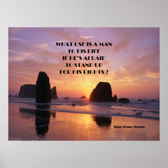 Human rights poster (Vorne)