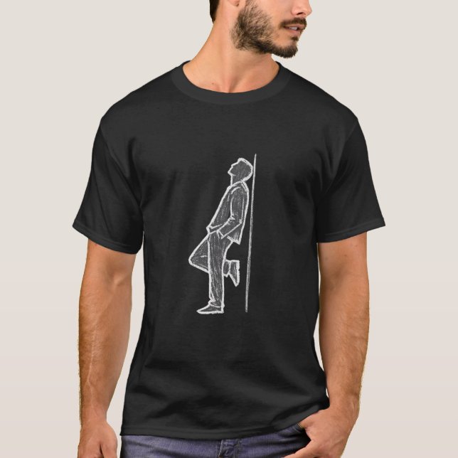Human Silhouette Resting T-Shirt (Vorderseite)