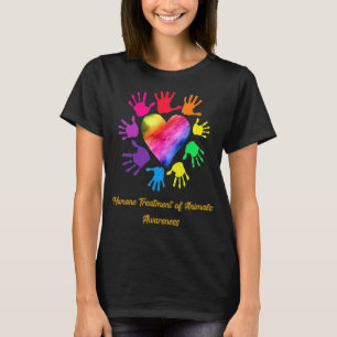 Humane Behandlung von Tieren T-Shirt