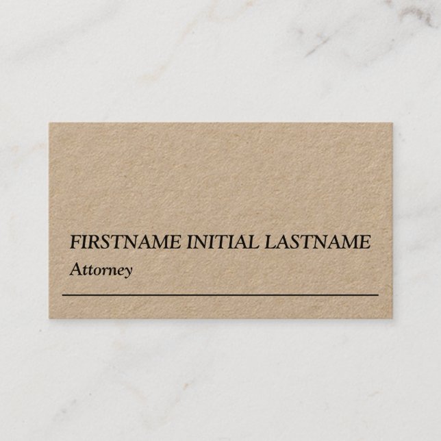 Humane Law Beruflich Business Card Visitenkarte (Vorderseite)