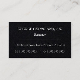 Humane Law Beruflich Business Card Visitenkarte