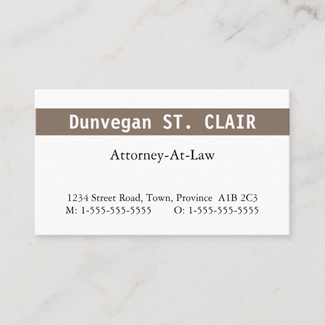 Humane Law Beruflich Business Card Visitenkarte (Vorderseite)