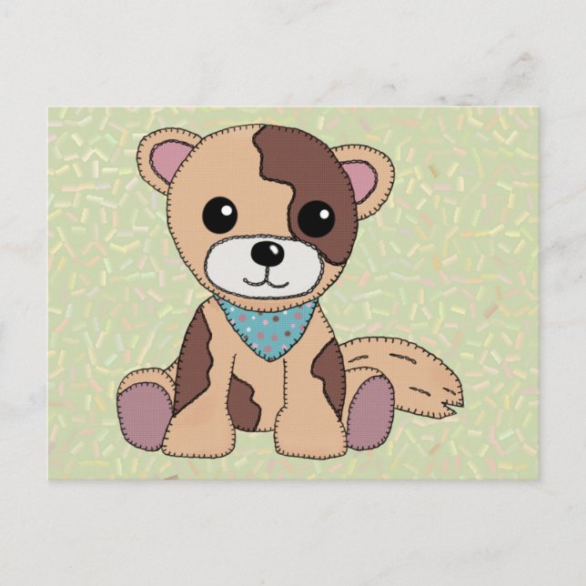 Humanhund Postkarte (Vorderseite)