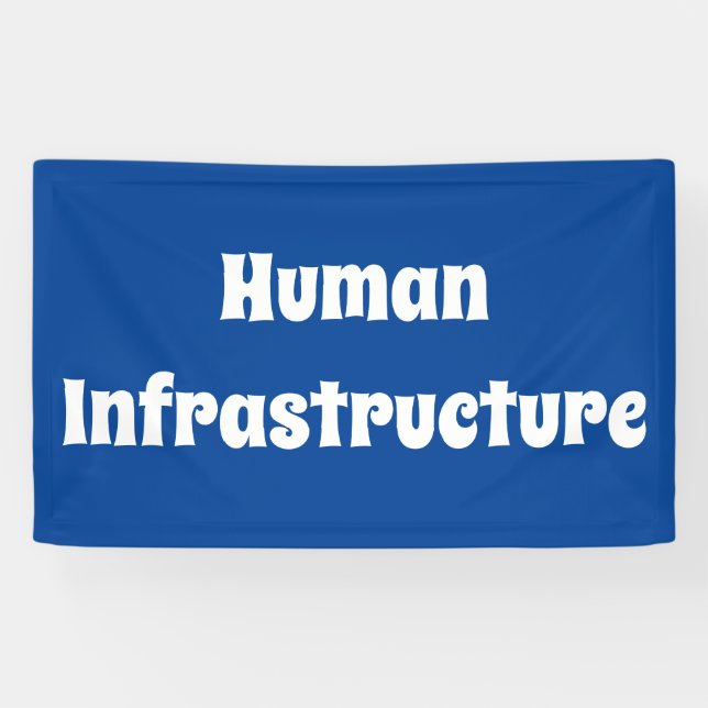 Humaninfrastruktur Banner (Horizontal)