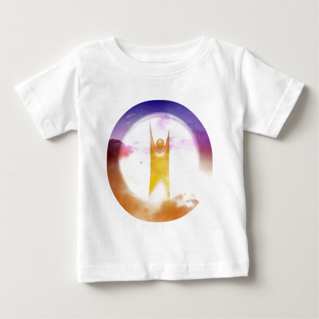 Humanismus-Symbol Baby T-shirt (Vorderseite)