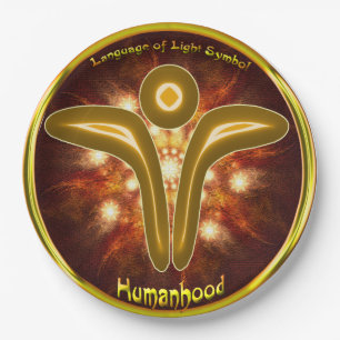 Humanity Symbol Art Pappteller
