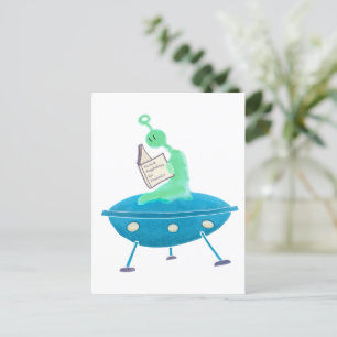 Humanpsychologie für Nichtmenschen (Alien Edition) Postkarte