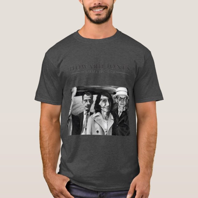 Humans Lib Retro T-Shirt (Vorderseite)