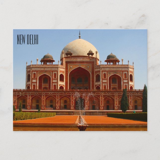 humayun new delhi postkarte (Vorderseite)