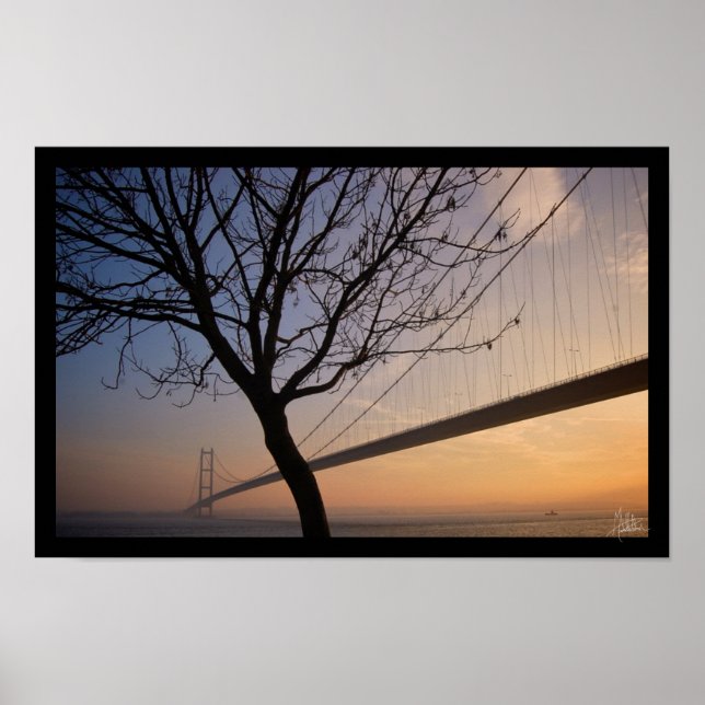 Humber Bridge #4 [Print] Poster (Vorne)