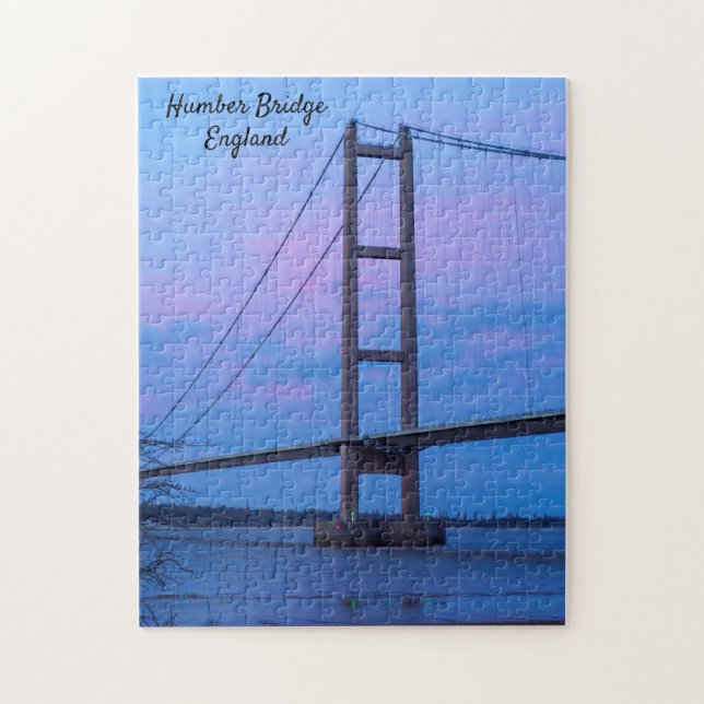 Humber Bridge England Jigsaw Puzzle (Vertikal)