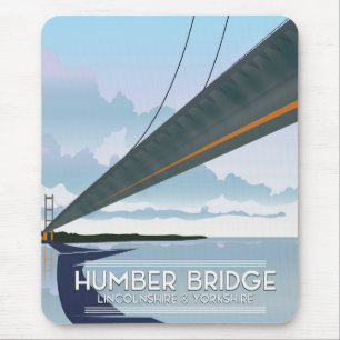 Humber-Brücke, Lincolnshire & Yorkshire Mousepad