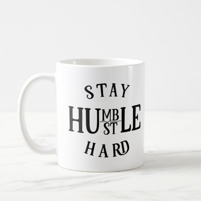 Humble Asf-Minimalistische Anweisung für ein gedec Kaffeetasse (Links)
