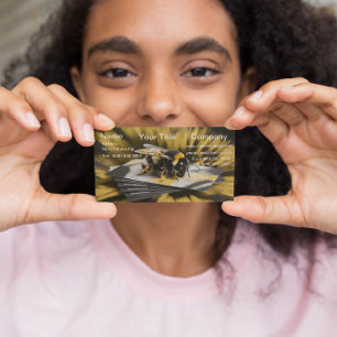 Humble Bee Flying Visitenkarte