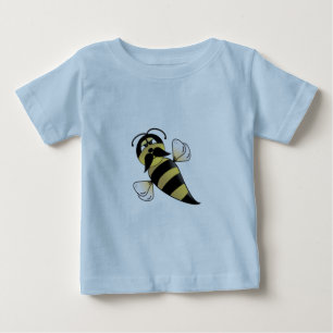 Humble Bee mit Mustache Baby T-shirt