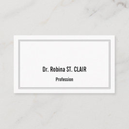 Humble Berufliche Visitenkarte